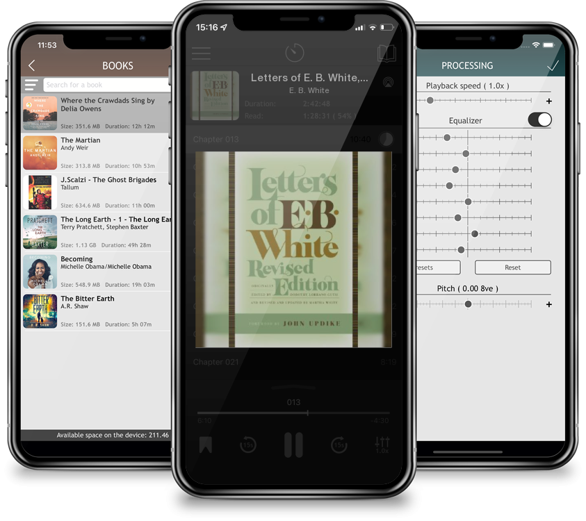 Audiobook Letters of E. B. White, Revised Edition by E. B. White