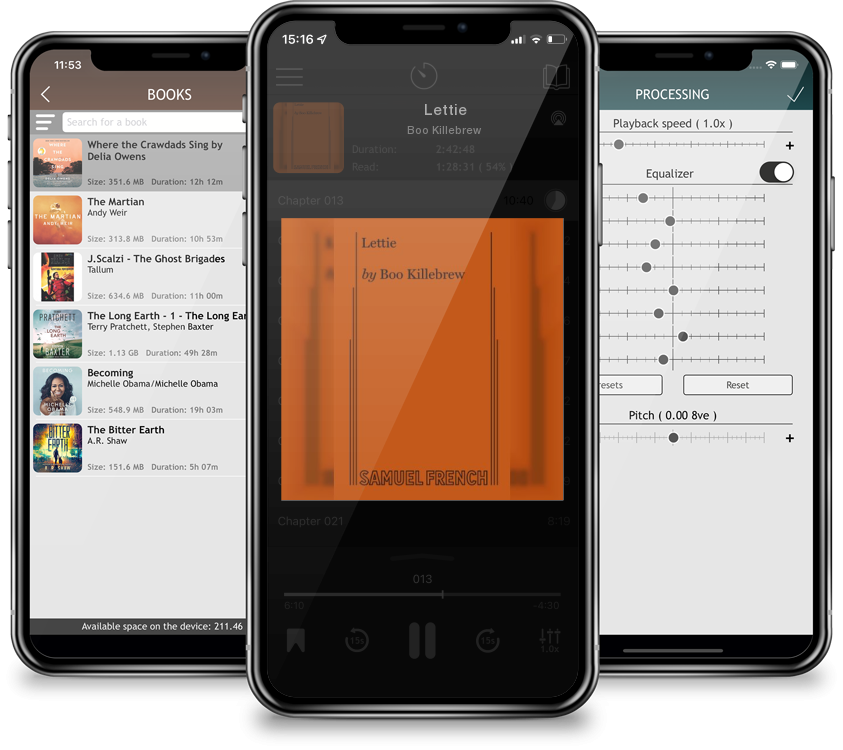 Audiobook Lettie by Boo Killebrew