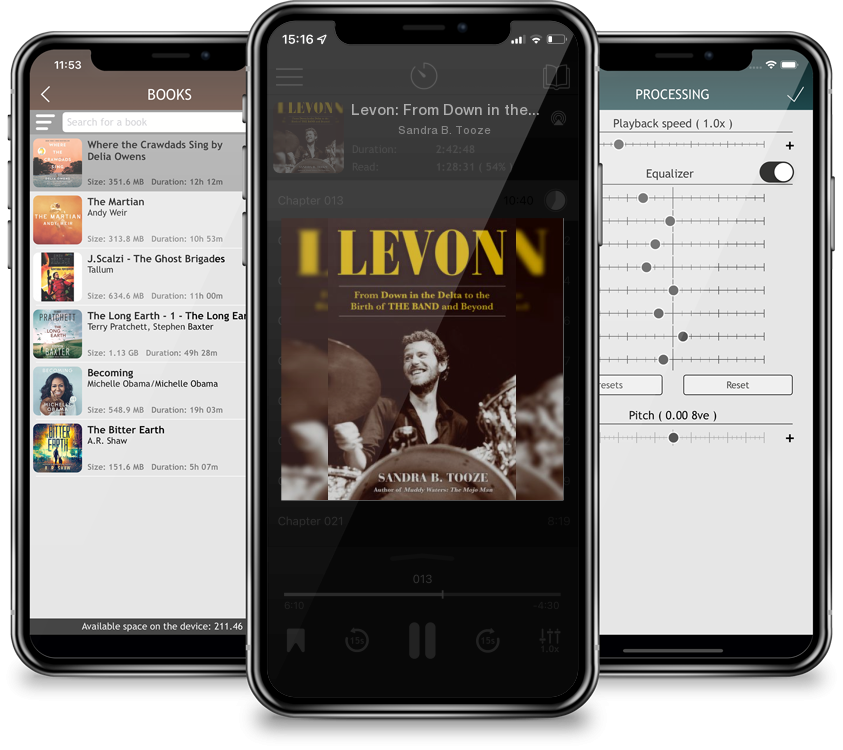 Audiobook Levon: From Down in the Delta to the Birth of the Band and Beyond by Sandra B. Tooze