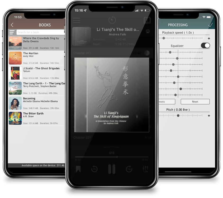 Audiobook Li Tianji\'s The Skill of Xingyiquan by Andrea Falk
