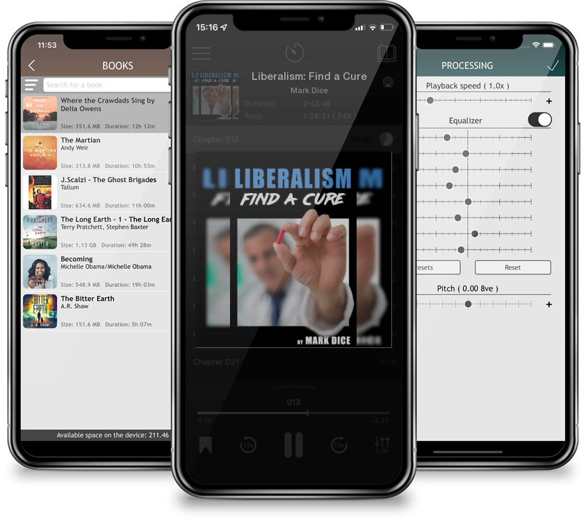 Audiobook Liberalism: Find a Cure by Mark Dice