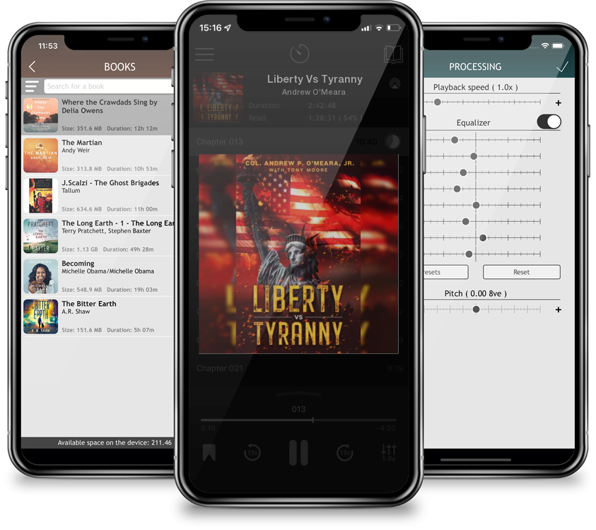 Audiobook Liberty Vs Tyranny by Andrew O'Meara