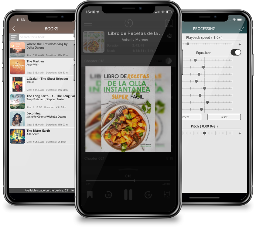 Audiobook Libro de Recetas de la Olla Instantánea Superfácil: Platos de olla instantánea súper fáciles y económicos, listos para llevar a casa con su familia y by Antonio Moreno