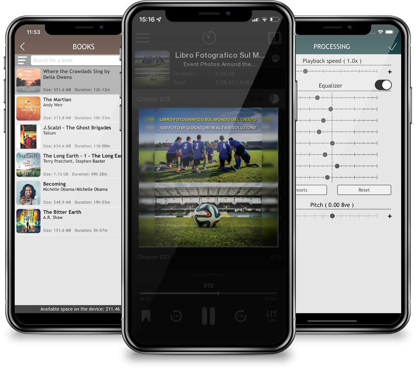 Audiobook Libro Fotografico Sul Mondo del Calcio - Foto Di Giocatori in Alta Risoluzione- Football Players Book - Color Photographic Pictures [Hd]: The Best 100 by Event Photos Around the World