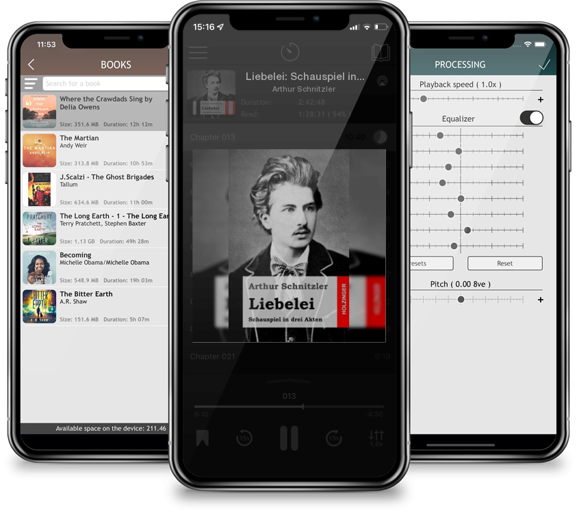 Audiobook Liebelei: Schauspiel in drei Akten by Arthur Schnitzler