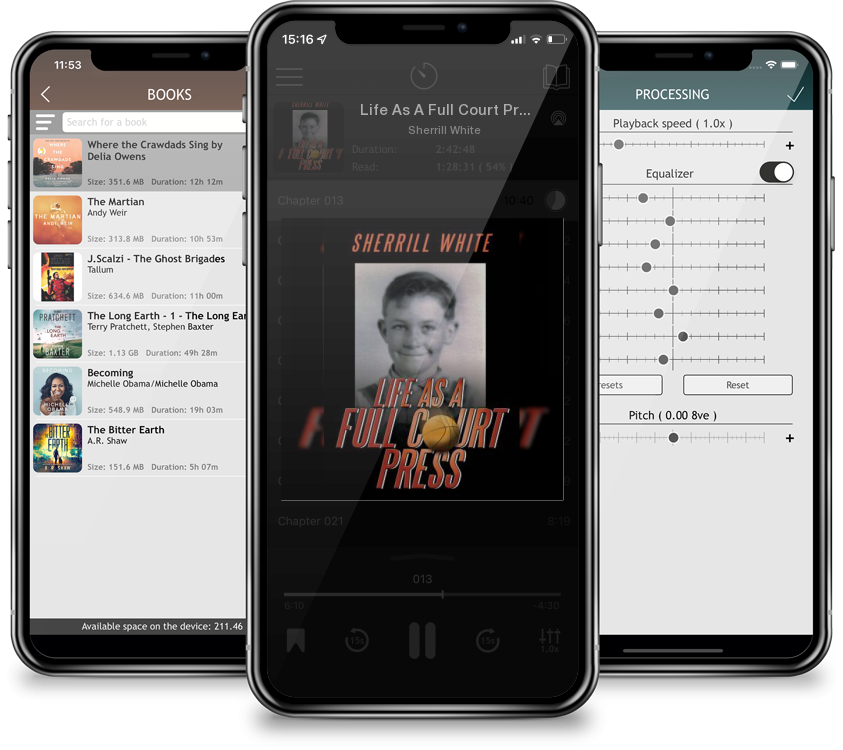 Audiobook Life As A Full Court Press by Sherrill White