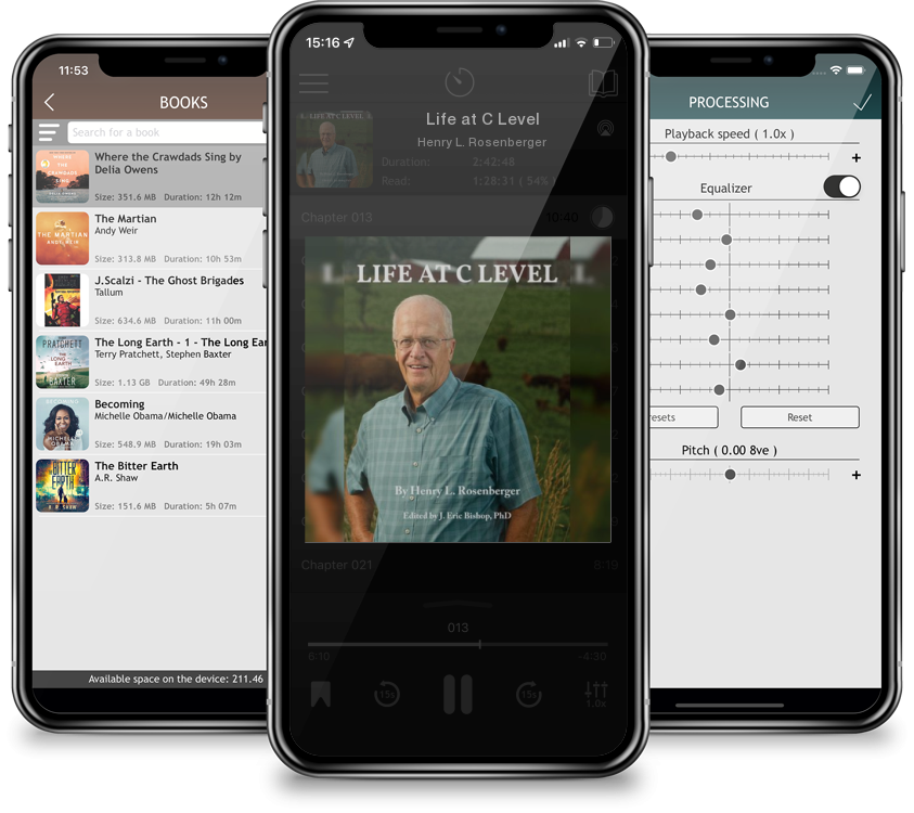 Audiobook Life at C Level by Henry L. Rosenberger