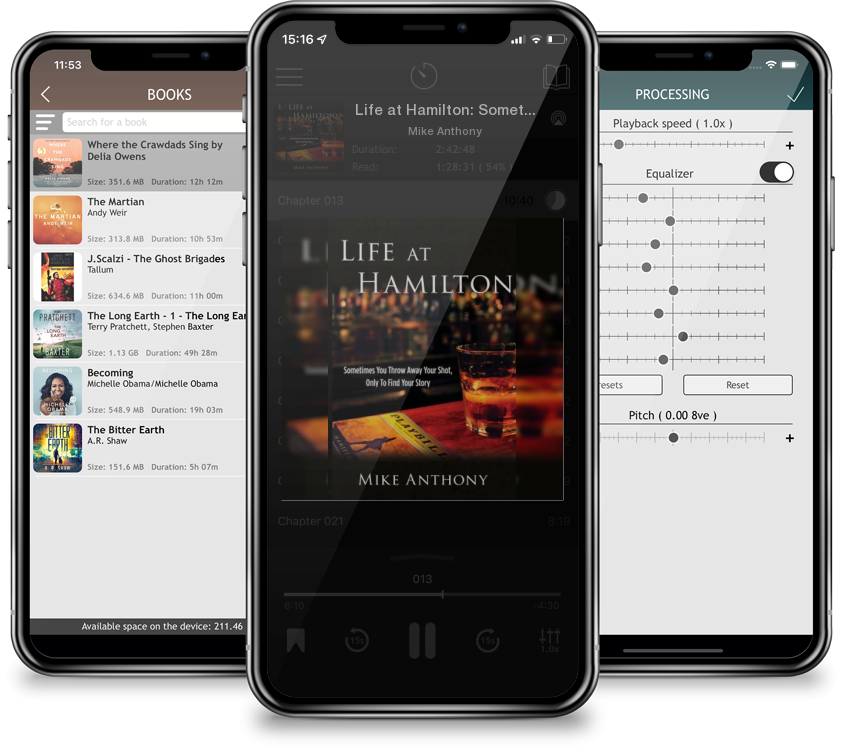 Audiobook Life at Hamilton: Sometimes You Throw Away Your Shot, Only to Find Your Story by Mike Anthony