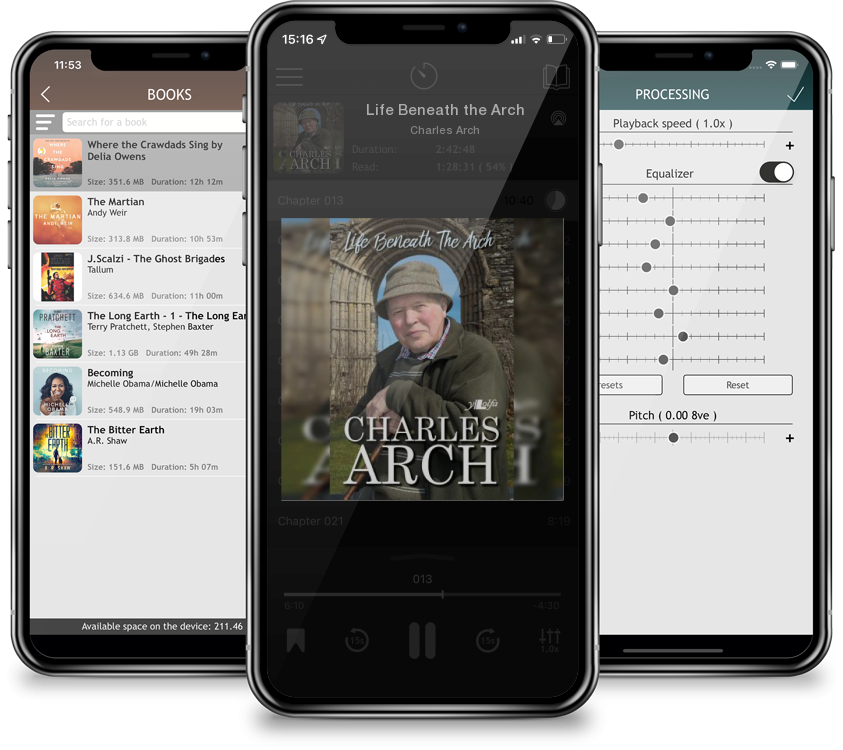 Audiobook Life Beneath the Arch by Charles Arch