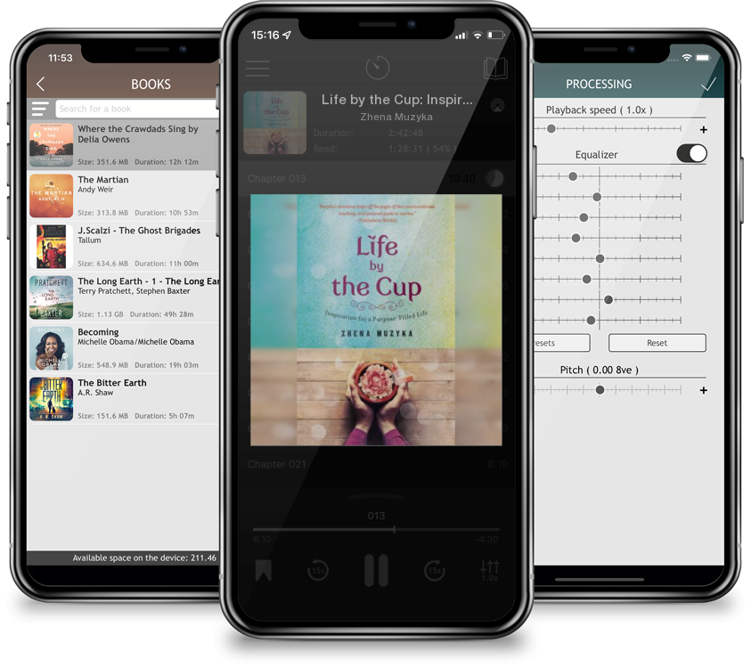 Audiobook Life by the Cup: Inspiration for a Purpose-Filled Life by Zhena Muzyka
