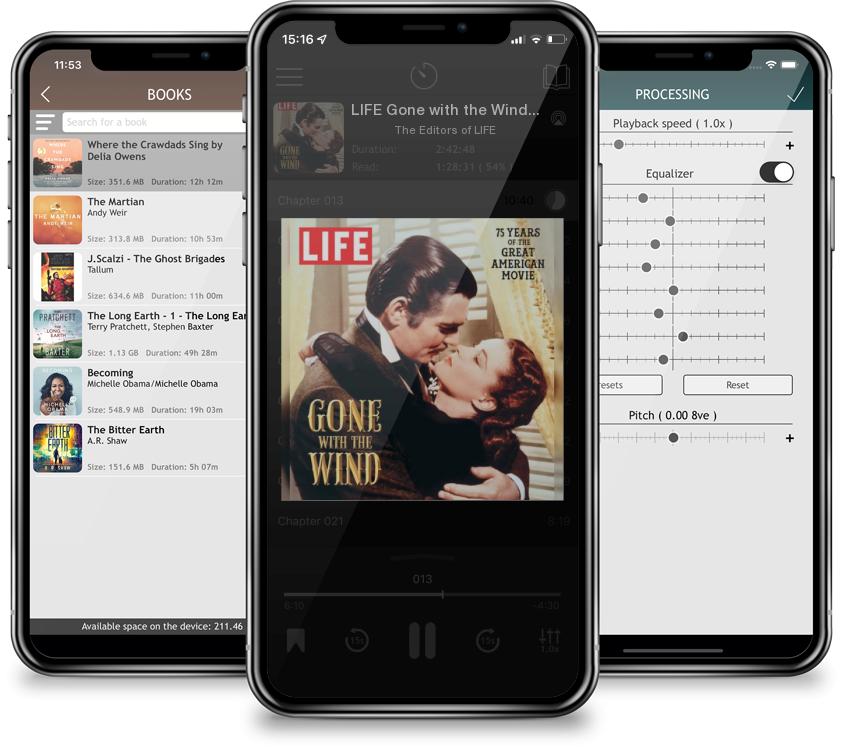 Audiobook LIFE Gone with the Wind: The Great American Movie 75 Years Later by The Editors of LIFE