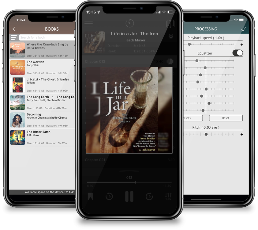 Audiobook Life in a Jar: The Irena Sendler Project by Jack Mayer
