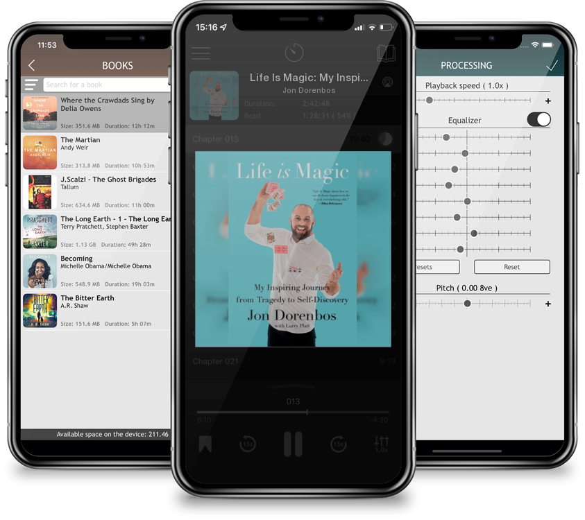 Audiobook Life Is Magic: My Inspiring Journey from Tragedy to Self-Discovery by Jon Dorenbos
