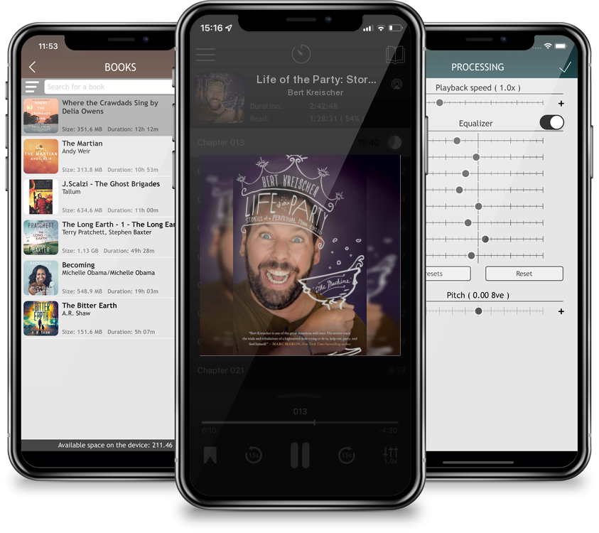 Audiobook Life of the Party: Stories of a Perpetual Man-Child by Bert Kreischer