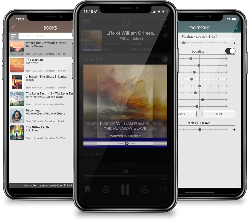 Audiobook Life of William Grimes, the Runaway Slave (Large Print / Paperback) by William Grimes