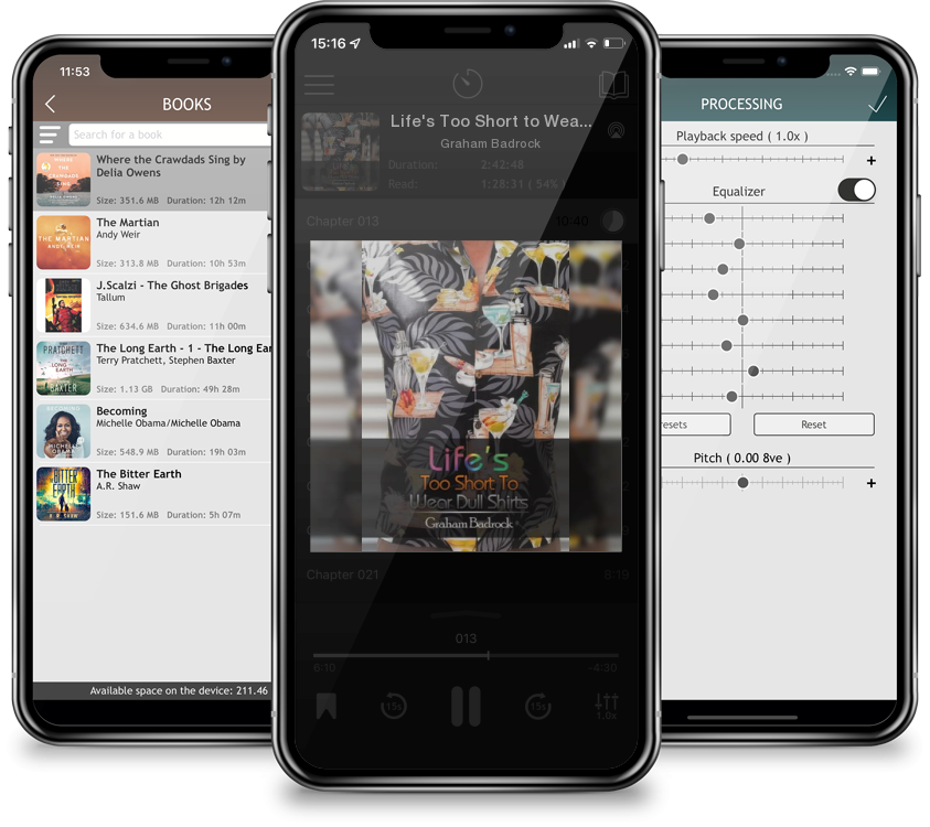 Audiobook Life\'s Too Short to Wear Dull Shirts by Graham Badrock