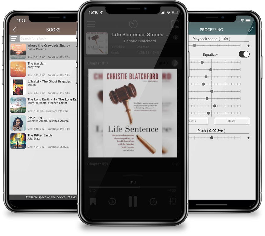 Audiobook Life Sentence: Stories from Four Decades of Court Reporting -- or, How I Fell Out of Love with the Canadian Justice System (Especially Judges) by Christie Blatchford