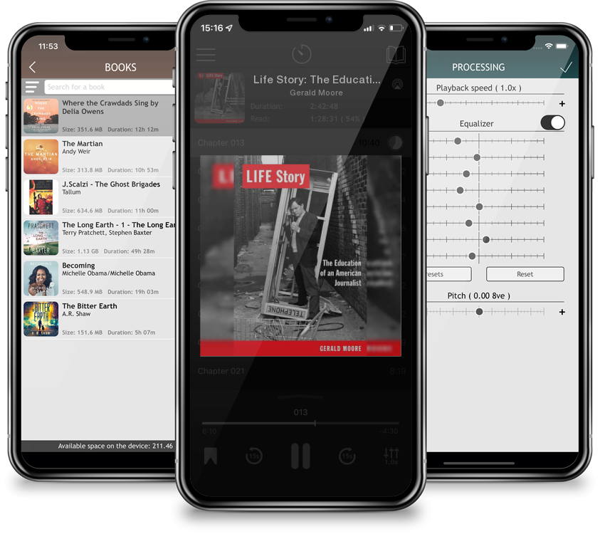 Audiobook Life Story: The Education of an American Journalist by Gerald Moore