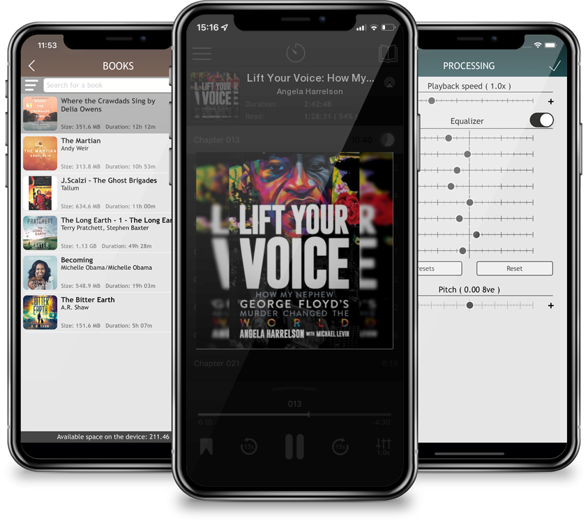 Audiobook Lift Your Voice: How My Nephew George Floyd\'s Murder Changed The World by Angela Harrelson