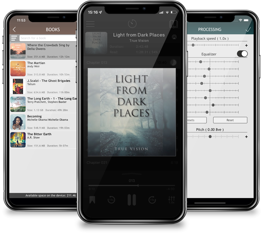 Audiobook Light from Dark Places by True Vision