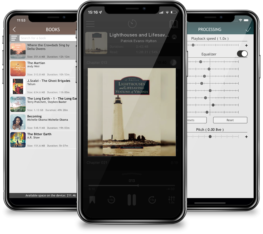 Audiobook Lighthouses and Lifesaving Stations of Virginia by Patrick Evans-Hylton
