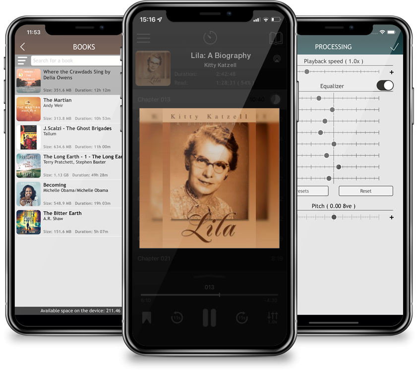 Listen Lila: A Biography by Kitty Katzell in MP3 Audiobook Player for free