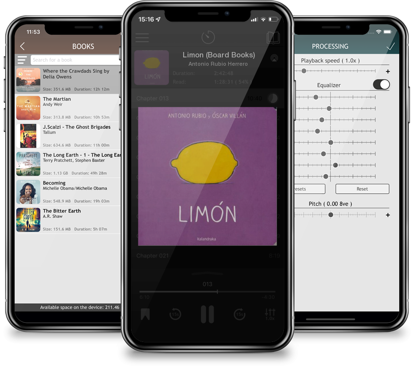 Listen Limon (Board Books) by Antonio Rubio Herrero in MP3 Audiobook Player for free