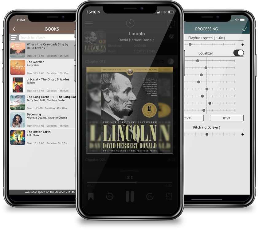 Audiobook Lincoln by David Herbert Donald