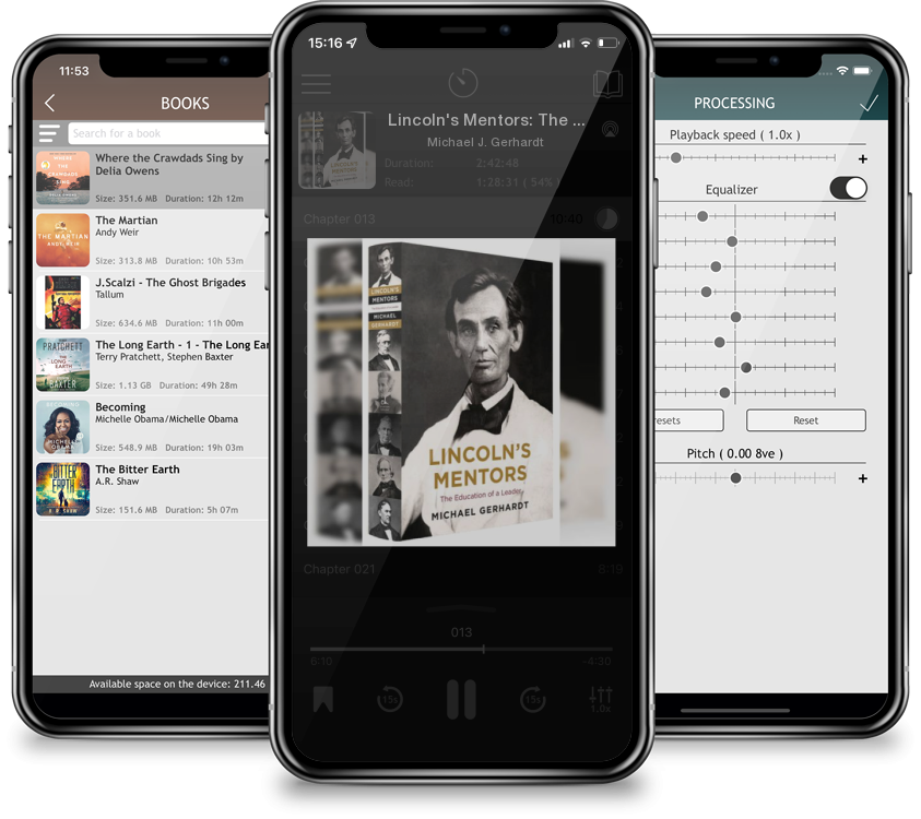 Audiobook Lincoln\'s Mentors: The Education of a Leader by Michael J. Gerhardt