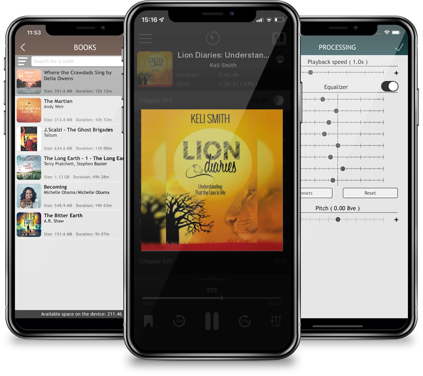 Audiobook Lion Diaries: Understanding That the Lion Is Me by Keli Smith