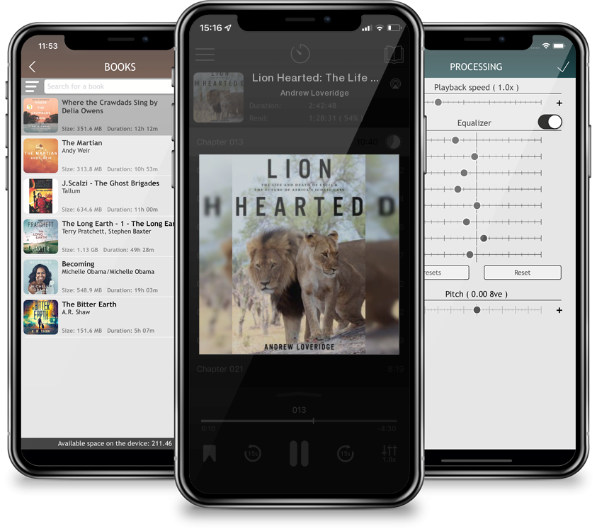 Audiobook Lion Hearted: The Life and Death of Cecil & the Future of Africa\'s Iconic Cats by Andrew Loveridge