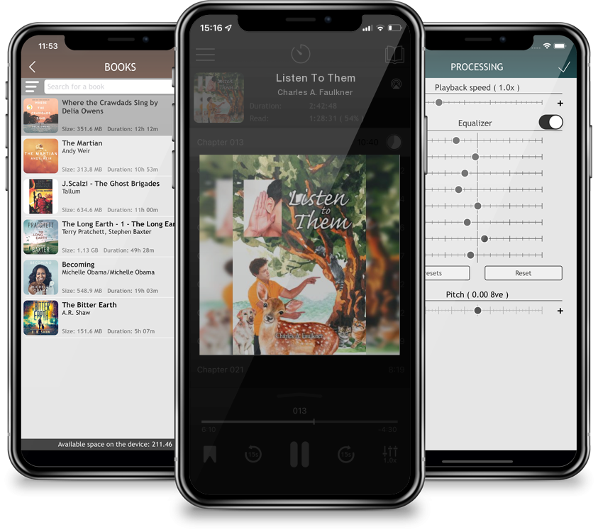 Audiobook Listen To Them by Charles A. Faulkner