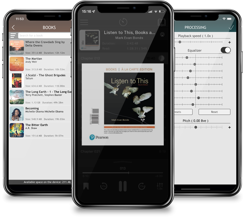 Audiobook Listen to This, Books a la Carte Edition (Loose Leaf) by Mark Evan Bonds