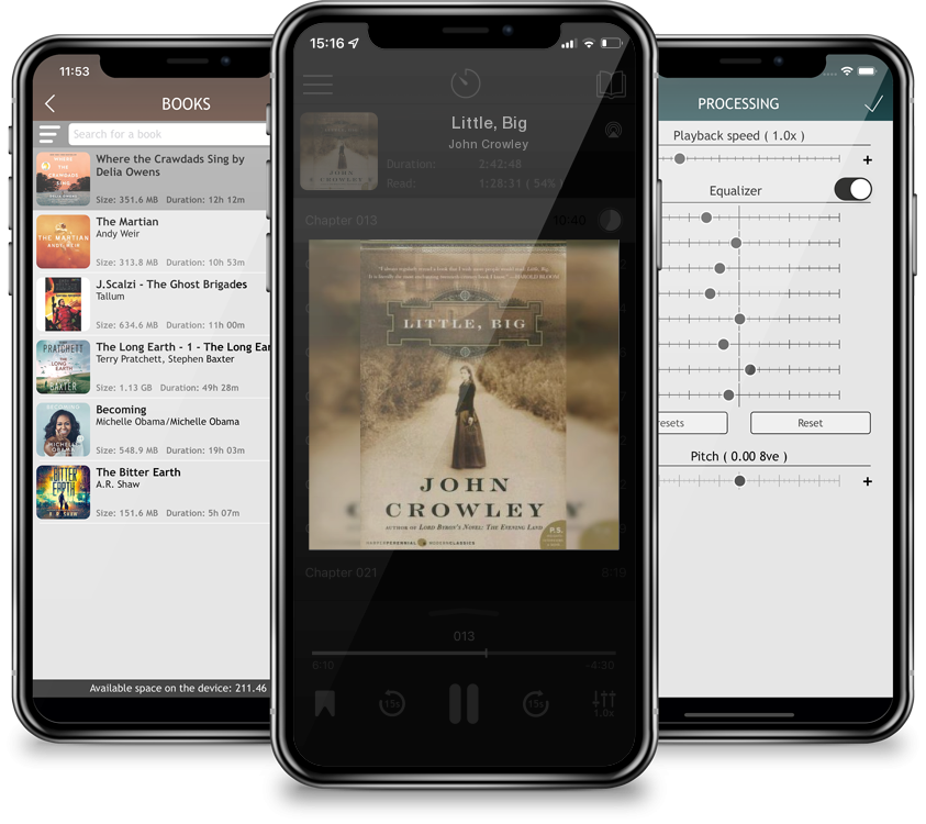 Audiobook Little, Big by John Crowley