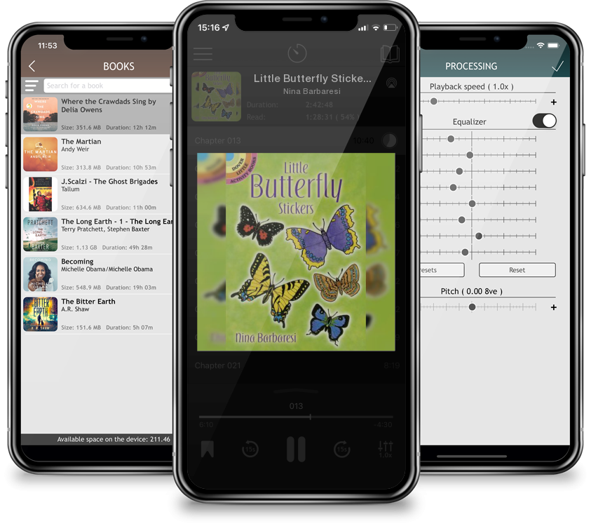 Audiobook Little Butterfly Stickers (Dover Little Activity Books) by Nina Barbaresi