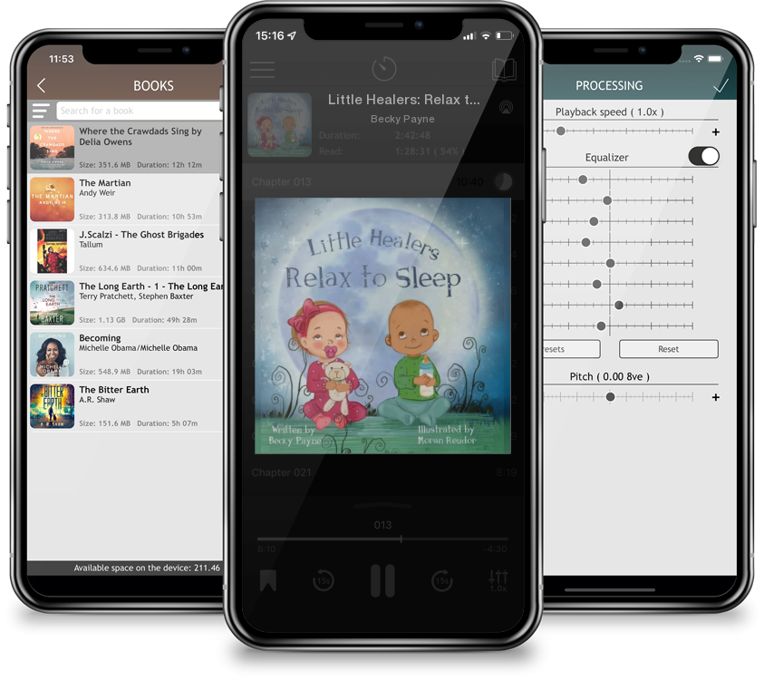 Audiobook Little Healers: Relax to Sleep by Becky Payne