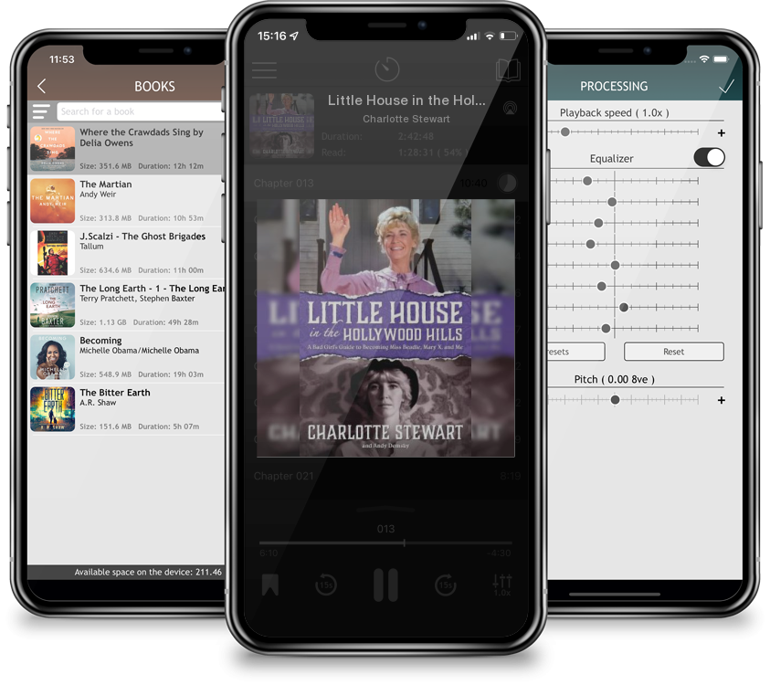 Audiobook Little House in the Hollywood Hills: A Bad Girl\'s Guide to Becoming Miss Beadle, Mary X, and Me by Charlotte Stewart