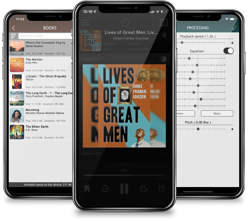 Audiobook Lives of Great Men: Living and Loving as an African Gay Man by Chike Frankie Edozien