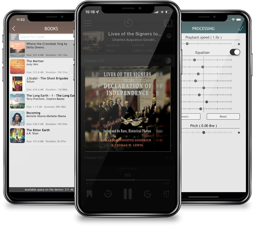 Audiobook Lives of the Signers to the Declaration of Independence (Illustrated): Updated with Index and 80 Rare, Historical Photos by Charles Augustus Goodrich