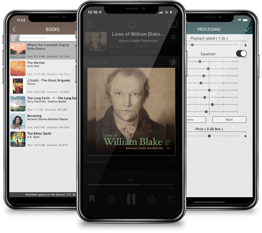 Audiobook Lives of William Blake (Lives of the Artists) by Henry Crabb Robinson