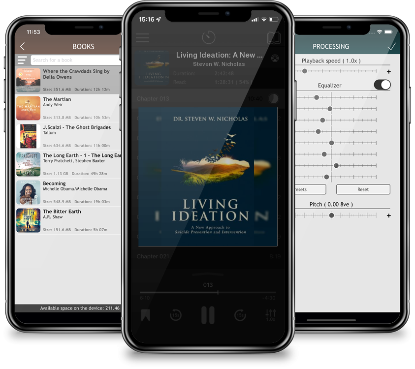 Listen Living Ideation: A New Approach to Suicide Prevention and Intervention by Steven W. Nicholas in MP3 Audiobook Player for free