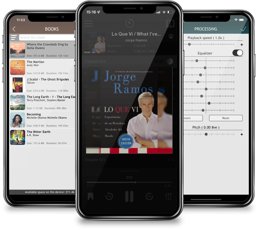 Audiobook Lo Que Vi / What I’ve Seen SPA: Experiencias de un periodista alrededor del mundo by Jorge Ramos