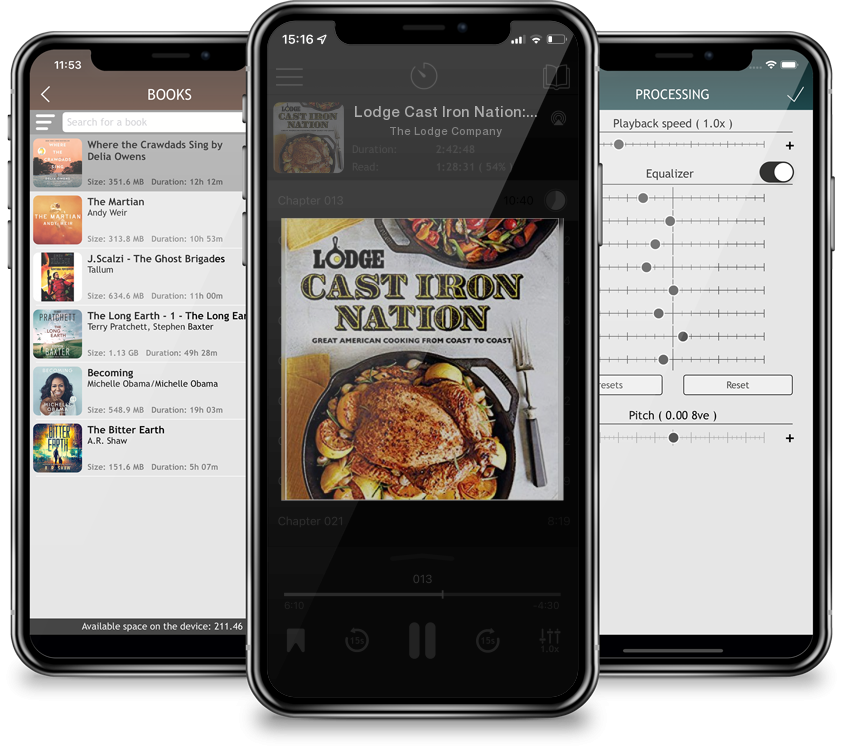 Audiobook Lodge Cast Iron Nation: Great American Cooking from Coast to Coast by The Lodge Company