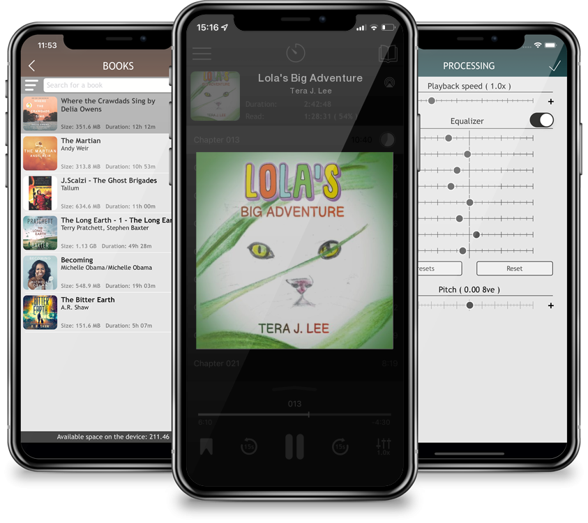 Audiobook Lola\'s Big Adventure by Tera J. Lee