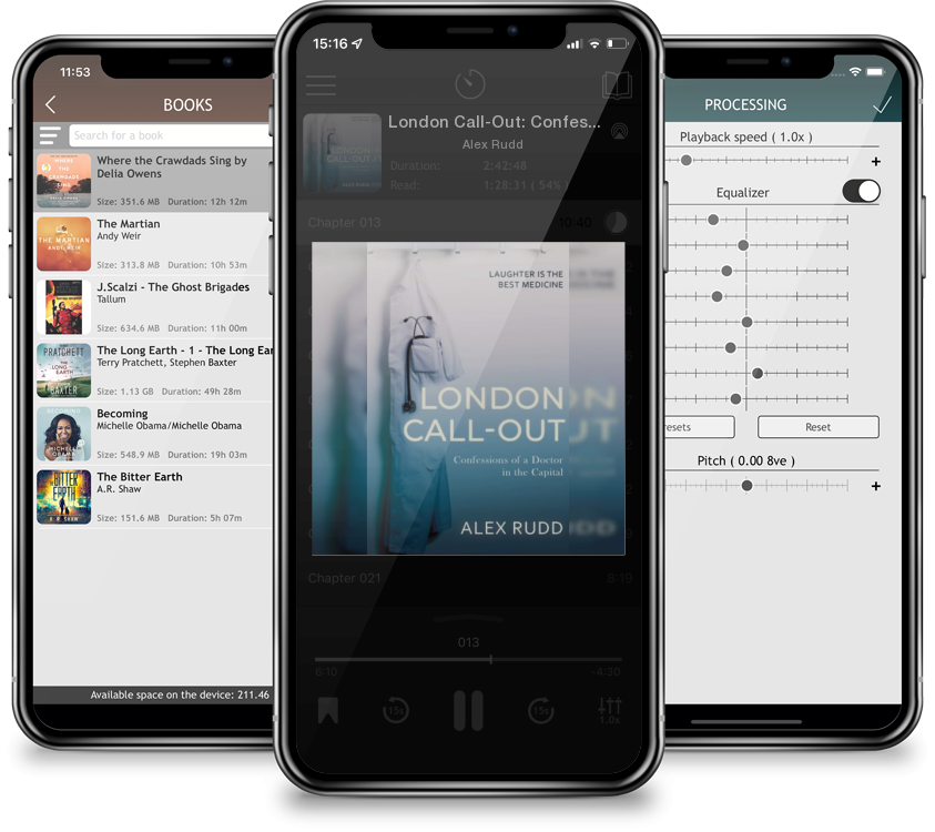 Audiobook London Call-Out: Confessions of a Doctor in the Capital by Alex Rudd