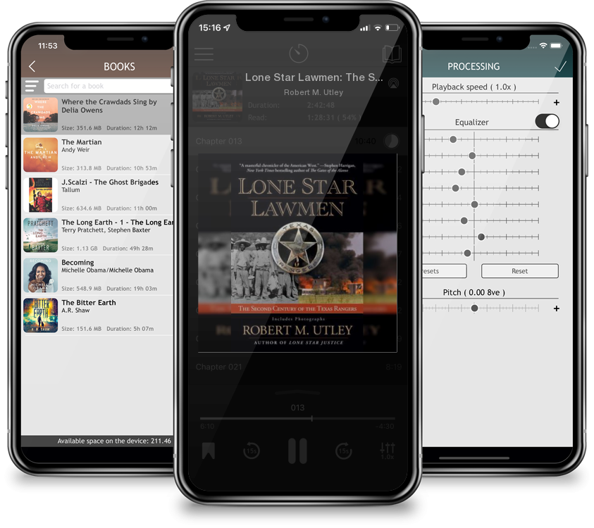 Audiobook Lone Star Lawmen: The Second Century of the Texas Rangers by Robert M. Utley