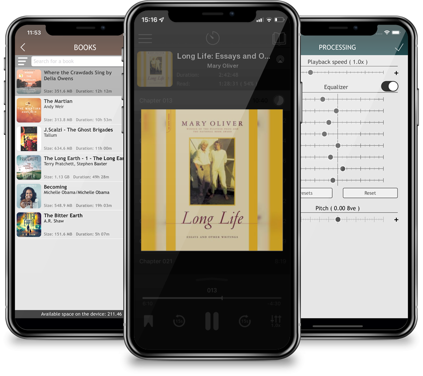 Audiobook Long Life: Essays and Other Writings by Mary Oliver