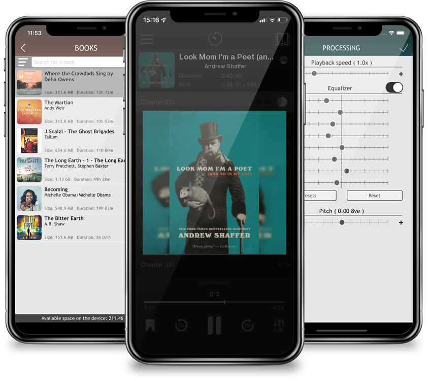 Audiobook Look Mom I\'m a Poet (and So Is My Cat) by Andrew Shaffer