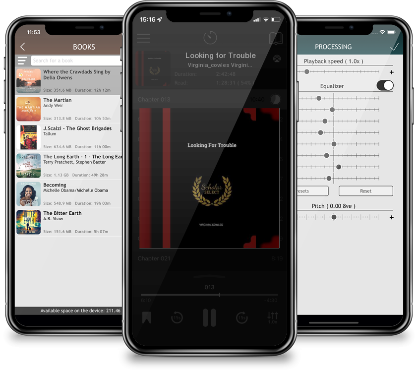 Audiobook Looking for Trouble by Virginia_cowles Virginia_cowles