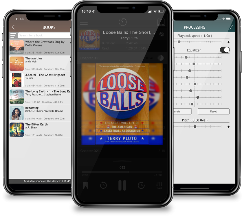 Audiobook Loose Balls: The Short, Wild Life of the American Basketball Association by Terry Pluto